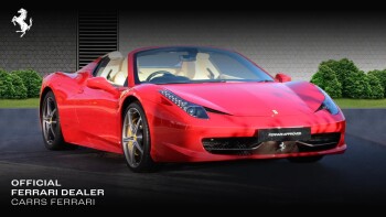 Ferrari 458 Spider 2dr Auto Petrol Convertible